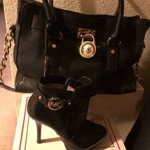 Authentic mk purse and boots side 6